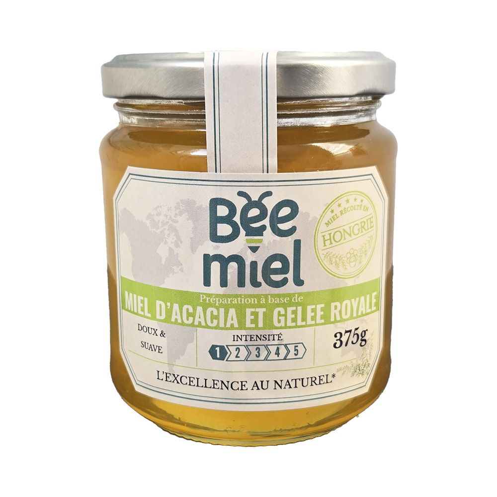 Préparation de miel d'acacia & gelée royale