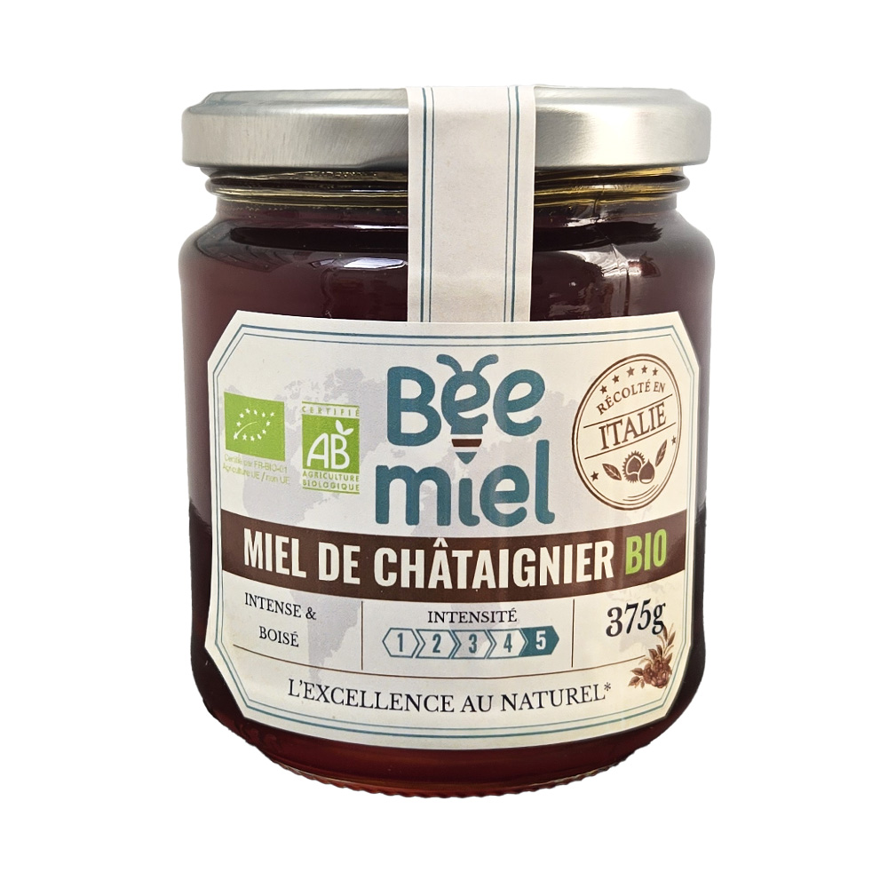 Miel de châtaignier bio
