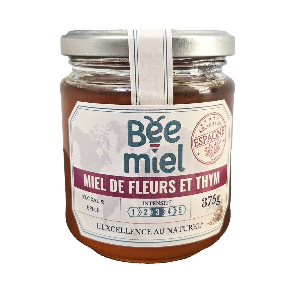 Miel de fleurs et de thym