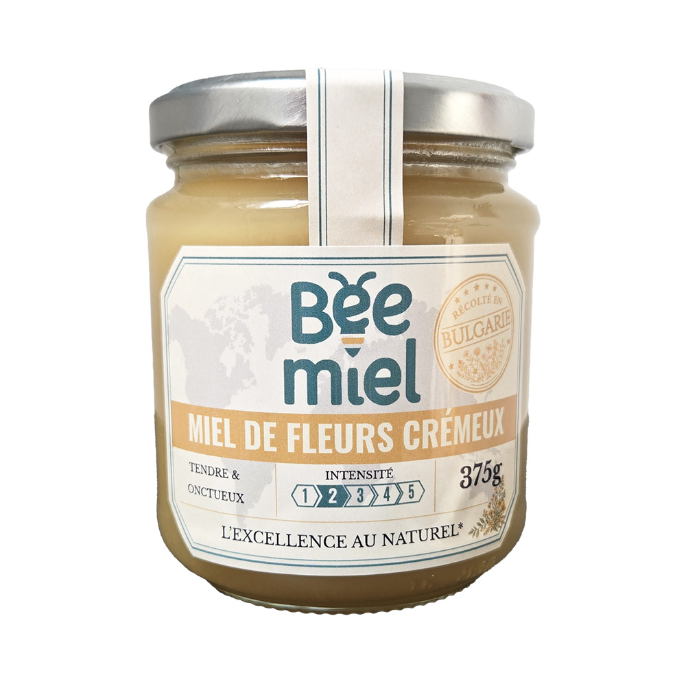 Miel de fleurs crémeux